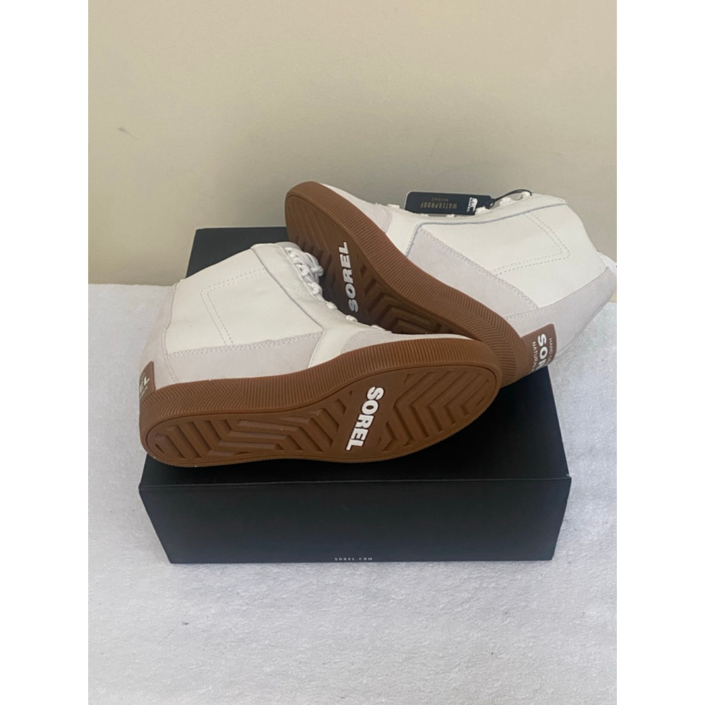 Sorel Women’s Out and About Wedge‎ Ankle Bootie in Sea Salt Gum Size 9 - Picture 5 of 6